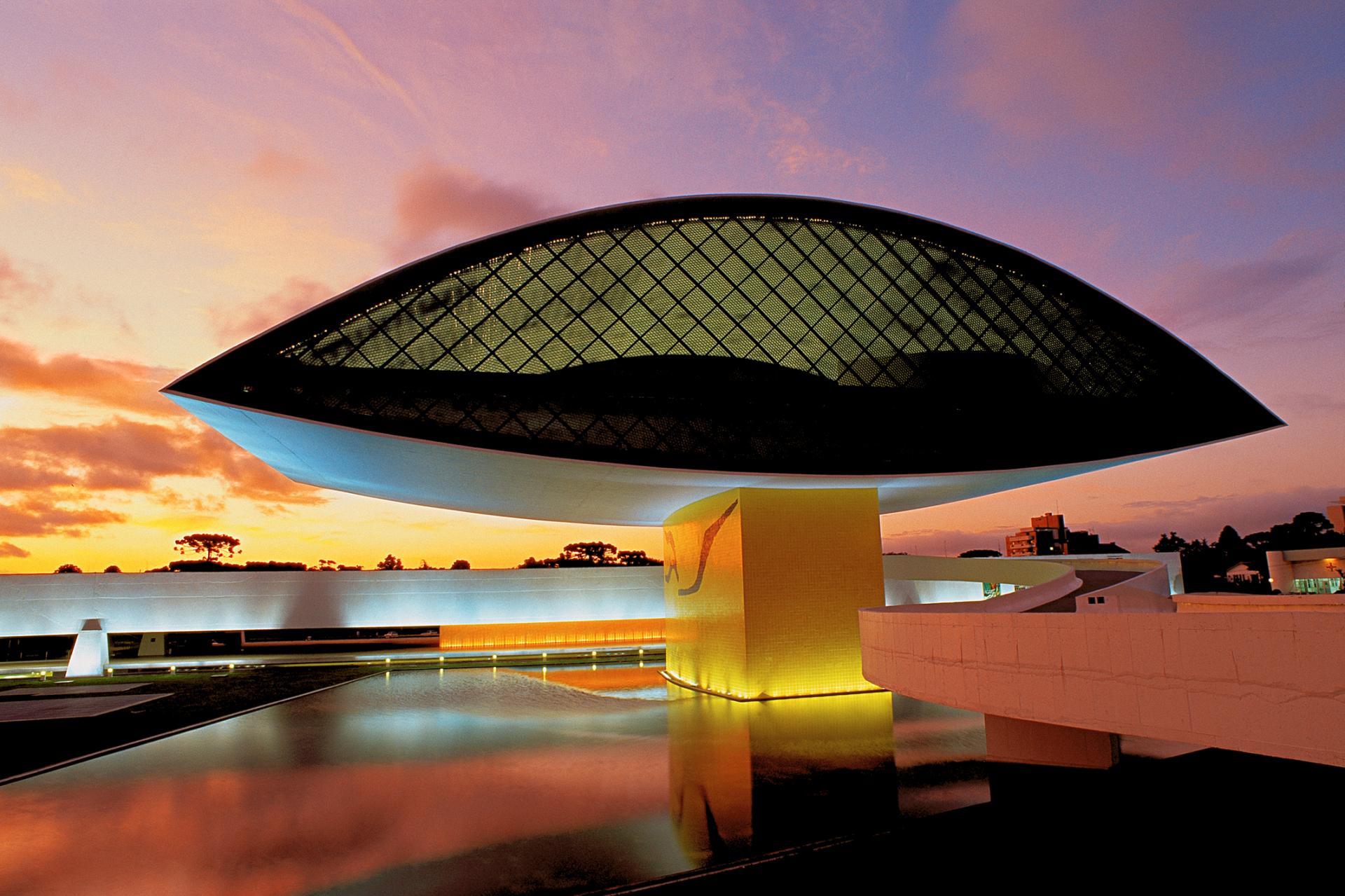 Tagestour Curitiba Parks & historisches Zentrum (4h, privat): Museum Oscar Niemeyer