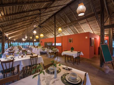 Restaurant der Anavilhanas Lodge