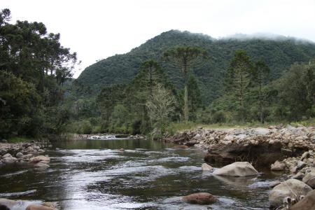 Flusslandschaft bei Urubici