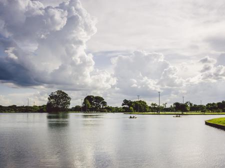 See im Nationalpark von Brasilia