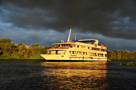 Mit der Yacht Millenium im Nord Pantanal