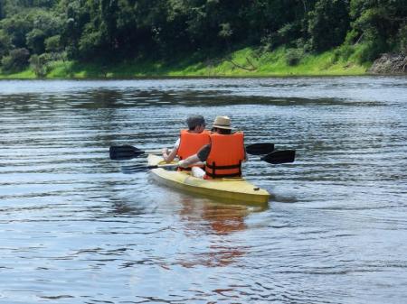 Per Kayak das Amazonasgebiet rund um die Turtle Lodge entdecken