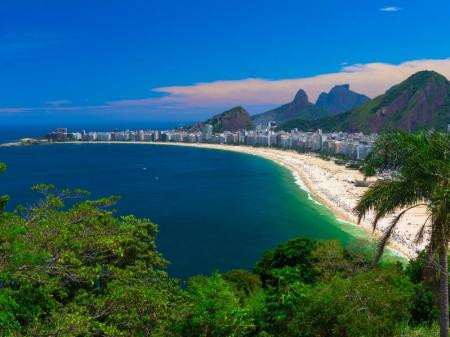 Strand in Rio de Janeiro, Brasilien