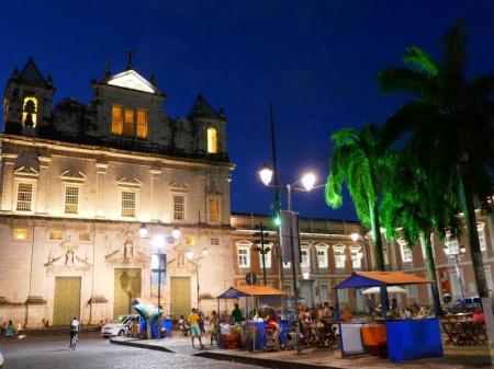 Salvador da Bahia im abendlichen Licht