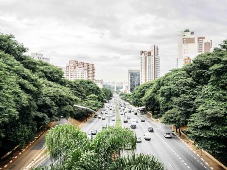 Pulsierende Großstadt Sao Paulo