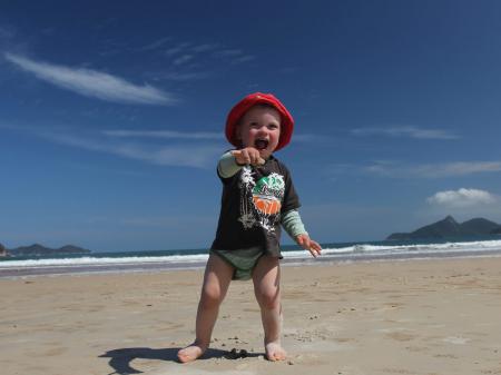 Lopes Mendes Strand auf der Ilha Grande