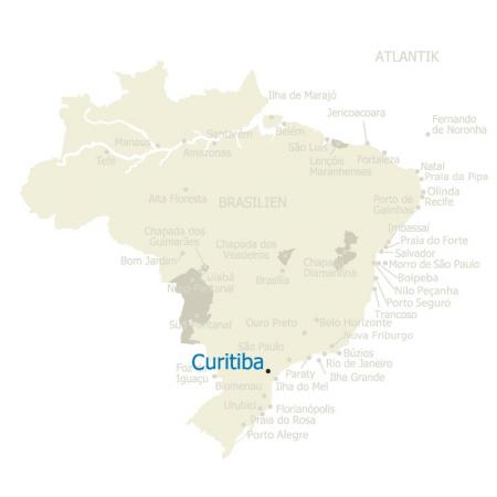 MAP Curitiba Brasilien