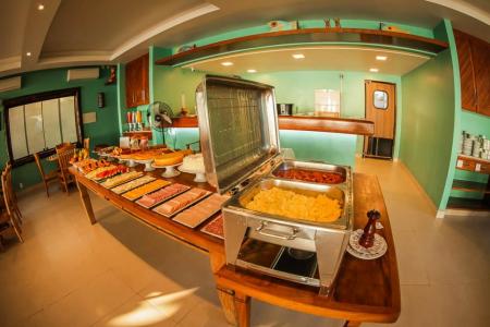 Frühstücksbuffet Pousada Recreio da Praia