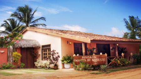 Haupthaus der Pousada Encantes do Nordeste