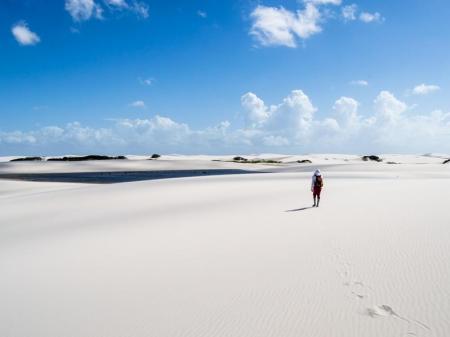 Zu Fuß durch die Dünen der Lencois Maranhenses