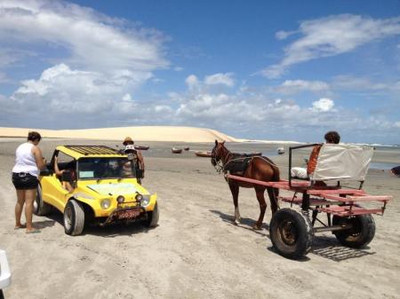 Im Strandbuggy unterwegs nach Jericoacoara