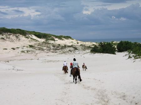 Reiten am Strand