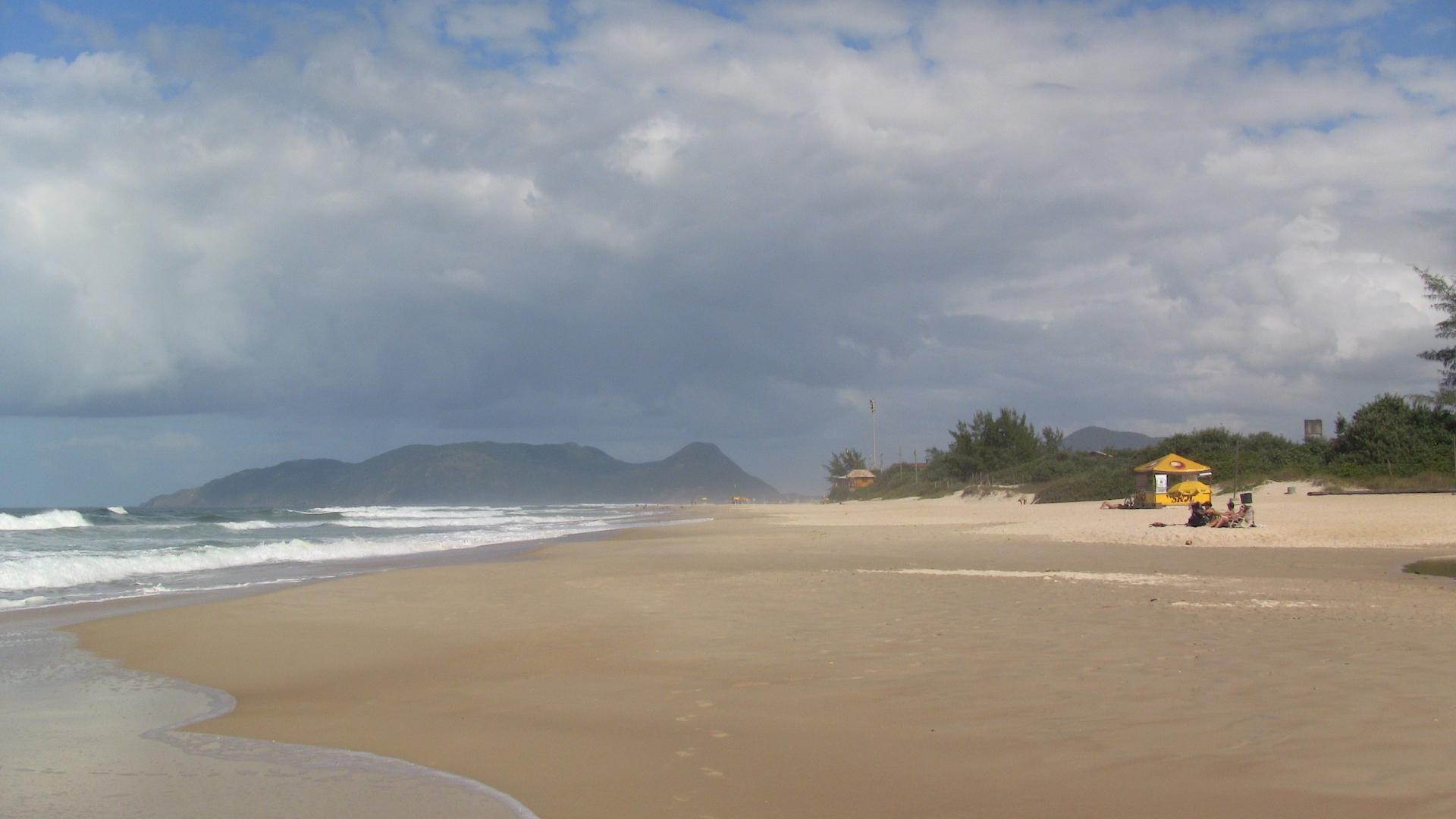 7 Tage Reisebaustein Mietwagenreise von Porto Alegre bis Florianopolis einsamer Strand 