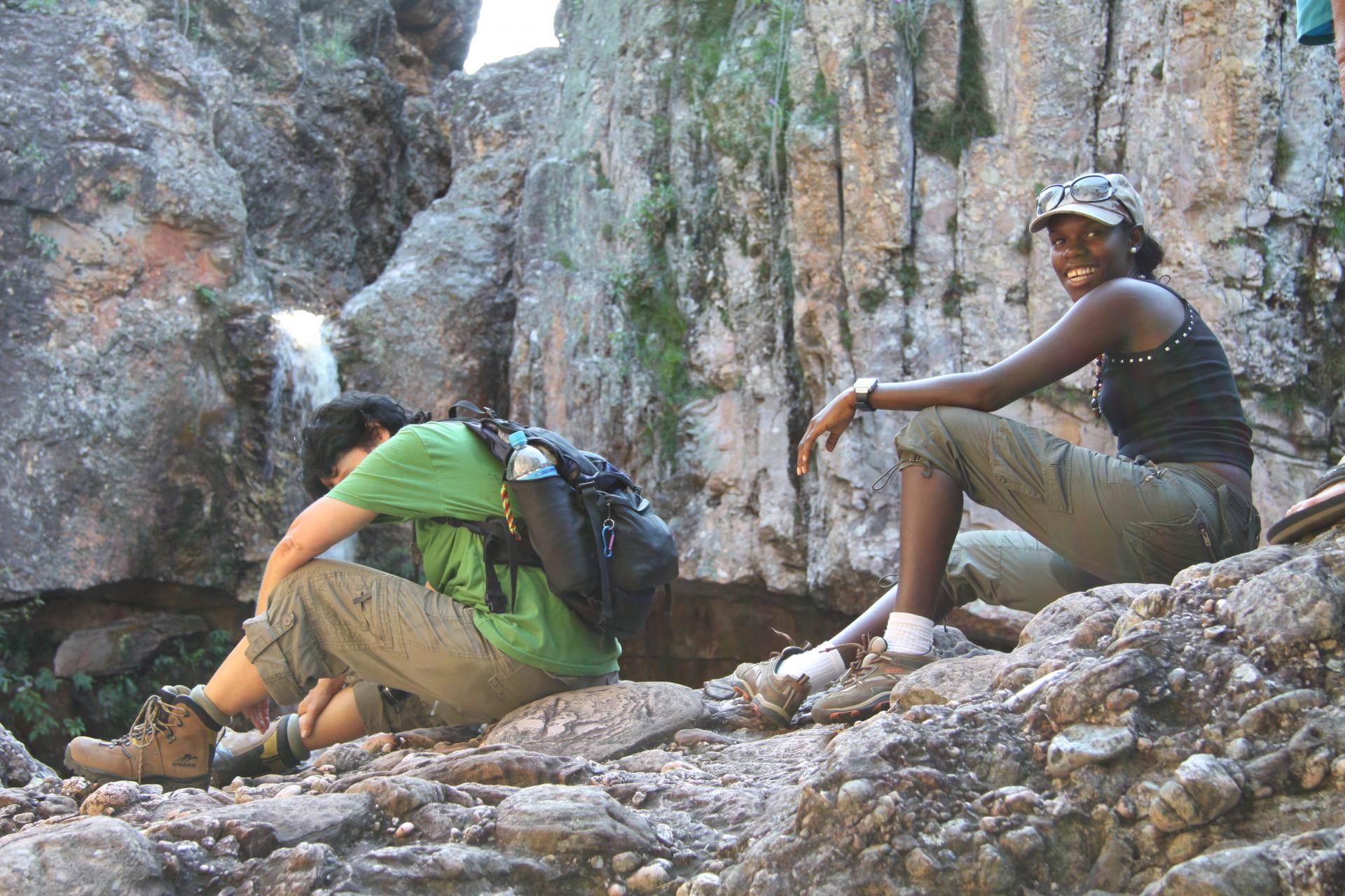 Tagestour Wanderung zu den Wasserfällen Cachoeira da Fumaca und Cachoeira do Riachinho