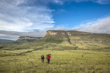 Zwei Wanderer in der Chapada Diamantina