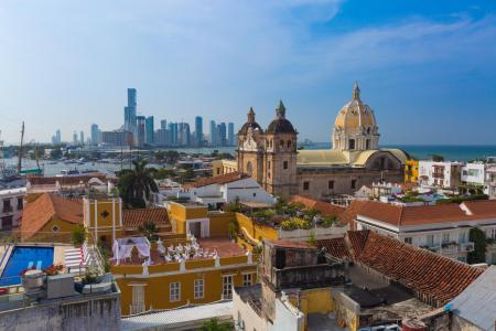 Erleben Sie die Karibikstadt Cartagena von ihrer schönsten Seite auf einer Stadtführung durch das koloniale Zentrum