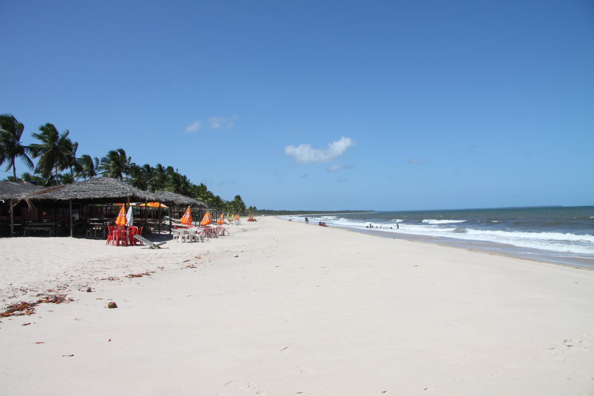 Tagestour Transfer Itacare - Pratigi und Ausflug Einbaumfahrt inkl. Mittagessen (8h, privat): Pratigi-Strand
