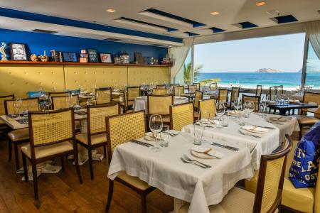 Superior Hotel Sol Ipanema Blick vom Restaurant auf den Strand