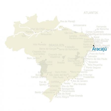 MAP Aracaju Brasilien