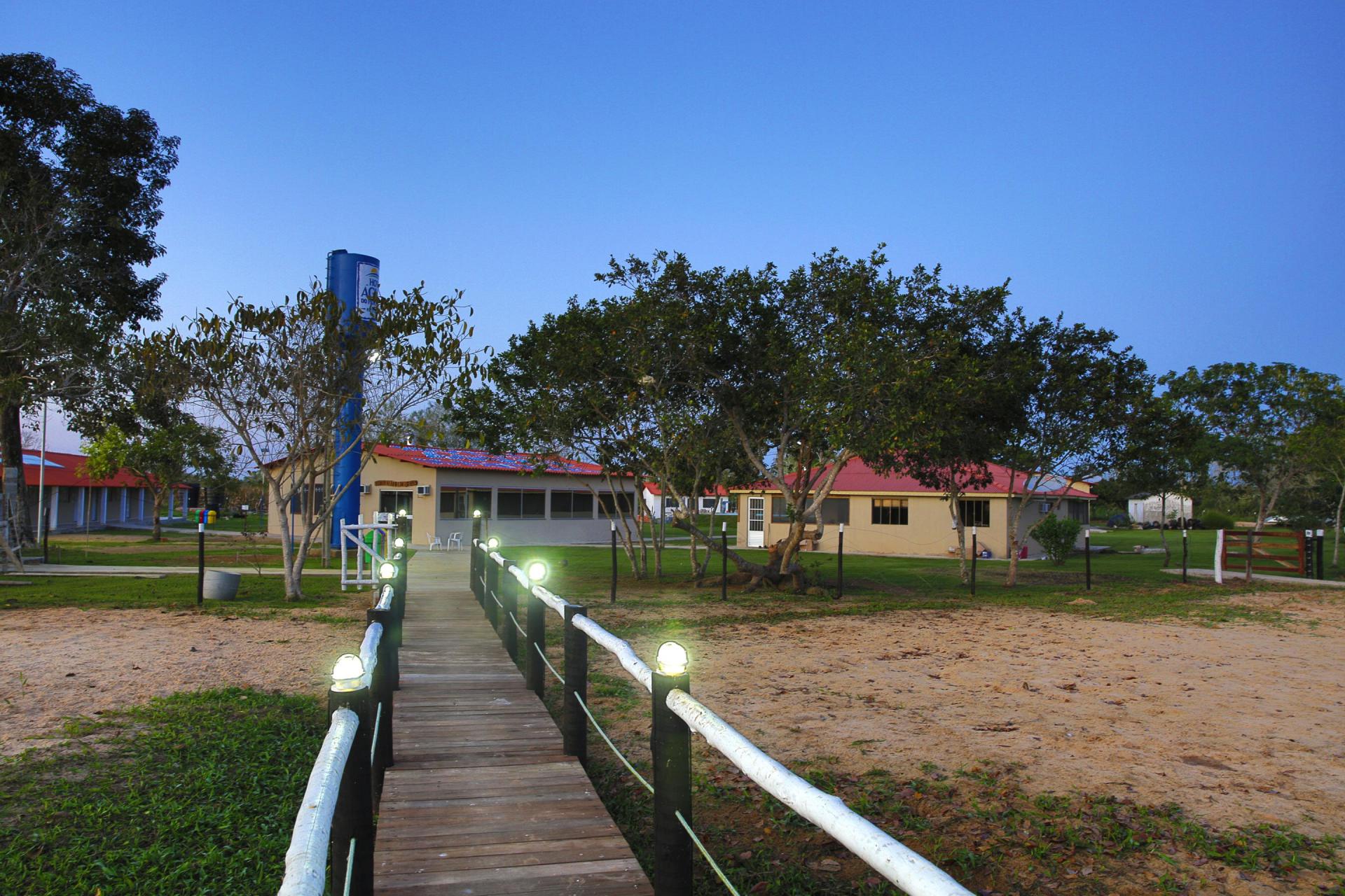 Gelände des Hotel Aguas do Pantanal