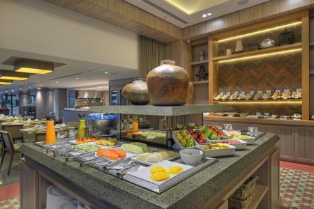 Frühstücksbüffet im Hotel Deville Campo Grande