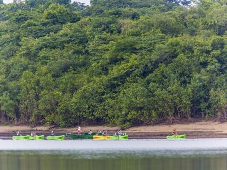 Tagesausflug mit Kajaks im Amazonas-Regenwald