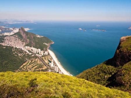 Strandasublick Tijuca Nationalpark