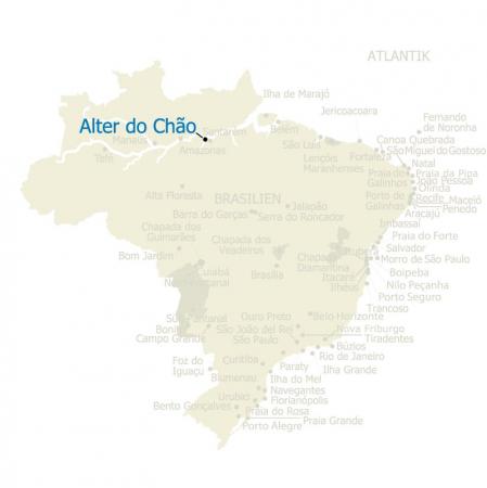 MAP Alter do Chao Brasilien
