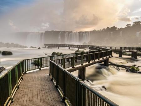 Laufstege bei Foz do Iguacu