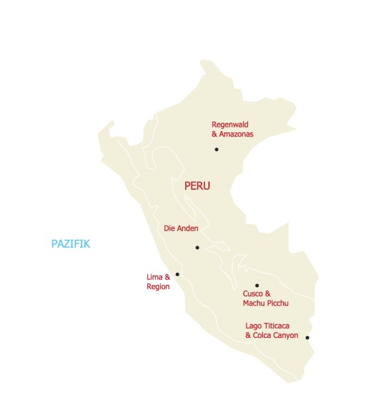 Peru Karte